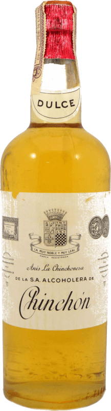 Kostenloser Versand | Anislikör González Byass Chinchón de la Alcoholera 1960's Dulce — Lieblich Spanien 1 L Sammlerstück Nicht zum Verzehr Geeignet