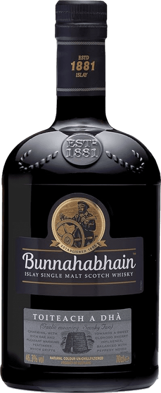 61,95 € | 威士忌单一麦芽威士忌 Bunnahabhain Toiteach a Dhà 英国 70 cl