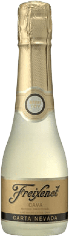 Envio grátis | Caixa de 6 unidades Espumante Branco Freixenet Carta Nevada D.O. Cava Espanha Macabeo, Xarel·lo, Parellada Garrafinha 20 cl Envio grátis | Caixa de 6 unidades Espumante Branco Freixenet Carta Nevada D.O. Cava Espanha Macabeo, Xarel·lo, Parellada Garrafinha 20 cl