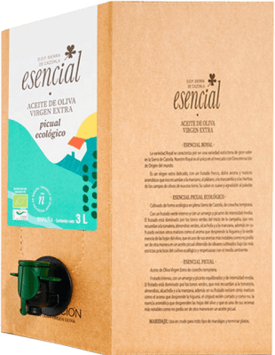 免费送货 | 橄榄油 Encarnación Esencial EVOO 特级初榨 D.O. Sierra de Cazorla 安达卢西亚 西班牙 Picual — 皮夸尔 Eco — 生态 有机 天然 Bag in Box — 盒中袋 3 L