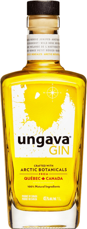 Spedizione Gratuita | Genever Gin Ungava Canadian Premium Gin Canada 70 cl