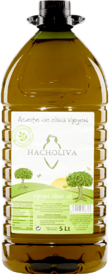 オリーブオイル Hacholiva EVOO エキストラバージン ポリタンク 5 L