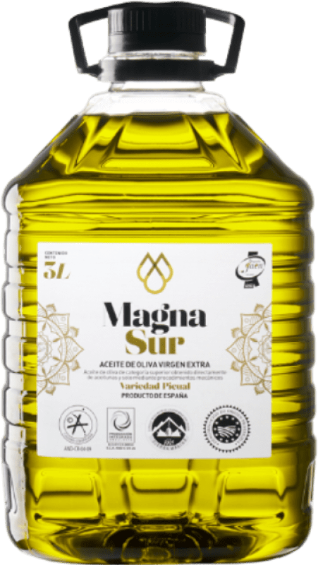 18,95 € | Azeite de Oliva Magnasur AOVE Virgem Extra D.O. Sierra Mágina Jaén Espanha Picual Garrafão 3 L PET