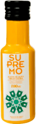 95,95 € | Коробка из 24 единиц Оливковое масло Supremo ЭВО Экстра Вирджин Jaén Испания Hojiblanca — Охиблинка Мини-бутылка 10 cl Стекло