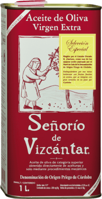 15,95 € | Azeite de Oliva Vizcántar Señorío Seleção, Especial, AOVE Virgem Extra D.O.P. Priego de Córdoba Córdoba Espanha Lata Medium 1 L