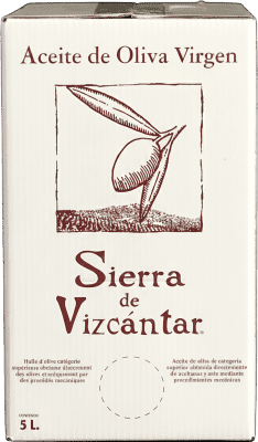 送料無料 | オリーブオイル Vizcántar Sierra バージン D.O.P. Priego de Córdoba Córdoba スペイン バッグ・イン・ボックス 5 L