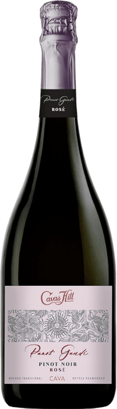 Envio grátis | Espumante Rosé Hill Panot Gaudí Brut Nature — Bruto Natural D.O. Cava Catalunha Espanha Pinot Noir 75 cl