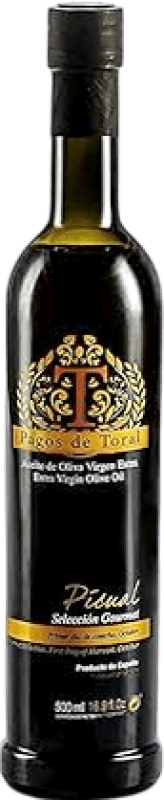 7,95 € | オリーブオイル Pagos de Toral Cosecha Temprana — 早摘み, EVOO エキストラバージン Jaén スペイン Picual — ピクアル Eco — エコ ビオ オーガニック 小瓶 25 cl ガラス