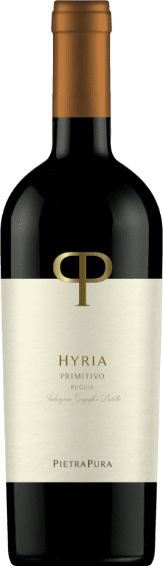 Envio grátis | Vinho Tinto Pietrapura Hyria I.G.T. Puglia Puglia Itália Primitivo 75 cl
