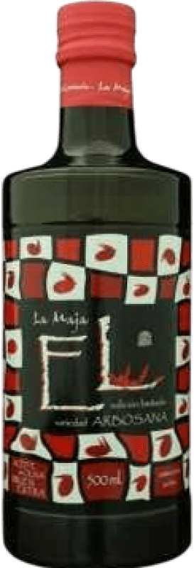 29,95 € | Caixa de 6 unidades Azeite de Oliva La Maja El Edição Limitada, AOVE Virgem Extra D.O. Navarra Navarra Espanha Arbosana Garrafinha 25 cl Vidro