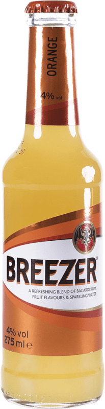 Envío gratis | Mixer Bacardí Breezer Puerto Rico Botellín 27 cl Orange — Naranja