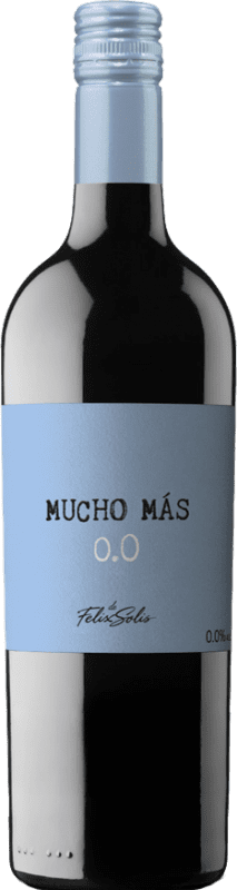 Envoi gratuit | Vin Rouge Félix Solís Mucho Más Espagne Tempranillo, Cabernet Sauvignon 75 cl 0.0 Zéro Zéro Sans Alcool