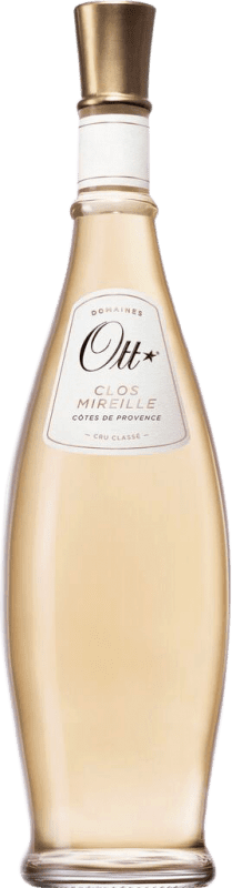 108,95 € Envío gratis | Vino Rosado Domaines Ott Clos Mireille A.O.C. Côtes de Provence Botella Magnum 1,5 L