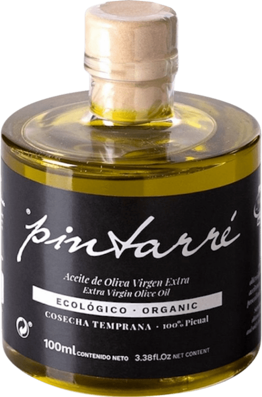 175,95 € | Caja de 30 unidades Aceite de Oliva Pintarré Envero Cosecha Temprana, AOVE Virgen Extra D.O. Sierra Mágina Jaén España Picual Bio — Biológico Botellín Miniatura 10 cl Vidrio