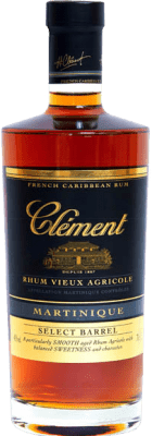 Rum Clément Selection, Barrel Miniature Bottle 5 cl