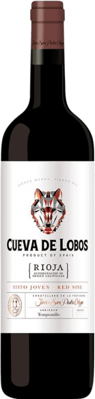 7,95 € | Vin Rouge Javier San Pedro Cueva de Lobos Jeune D.O.Ca. Rioja La Rioja Espagne Tempranillo 75 cl