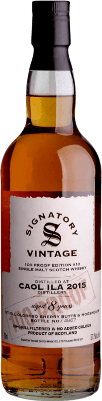 72,95 € Envío gratis | Whisky Single Malt Signatory Vintage At Caol Ila