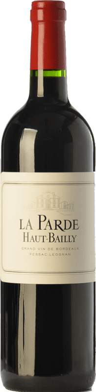 209,95 € Envío gratis | Vino Tinto Château Haut-Bailly La Parde Crianza A.O.C. Pessac-Léognan