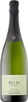 Free Shipping | White Sparkling Wine El Cep MIM Natura Brut Reserve — Aged D.O. Cava Catalonia Spain Macabeo, Xarel·lo, Chardonnay, Parellada Half Bottle 37 cl