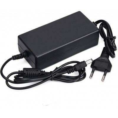 Lighting fixtures 80W LED Driver. Universal power supply. Transformer. Driver for LED devices Black Color