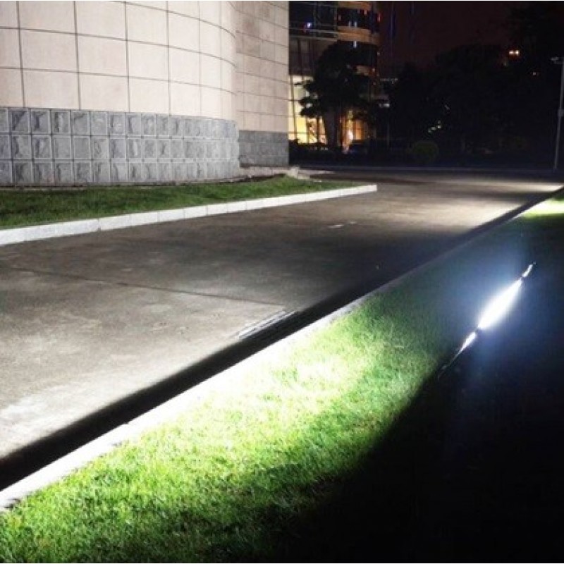 11,95 € Free Shipping | Flood and spotlight 50W 4500K Neutral light. Rectangular Shape 28×18 cm. PROLINE High brightness. EPISTAR 5730 SMD LED Chip Terrace, garden and facilities. Aluminum and tempered glass. Gray Color