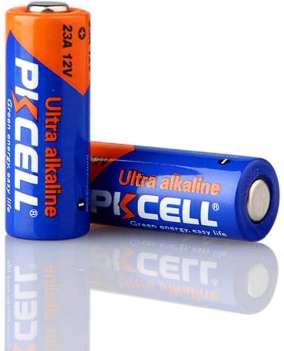 3,95 € Free Shipping | 5 units box Batteries PKCell PK2083 23A (A23 - MN21 - VR33 - L1028) 12V Ultra alkaline battery. Delivered in Blister × 5 independent units