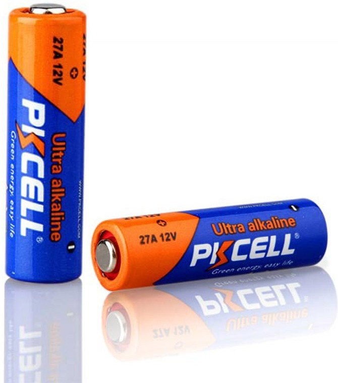 3,95 € Free Shipping | 5 units box Batteries PKCell PK2084 27A (A27 - MN27 - VR27 - L828) 12V Ultra alkaline battery. Delivered in Blister × 5 independent units