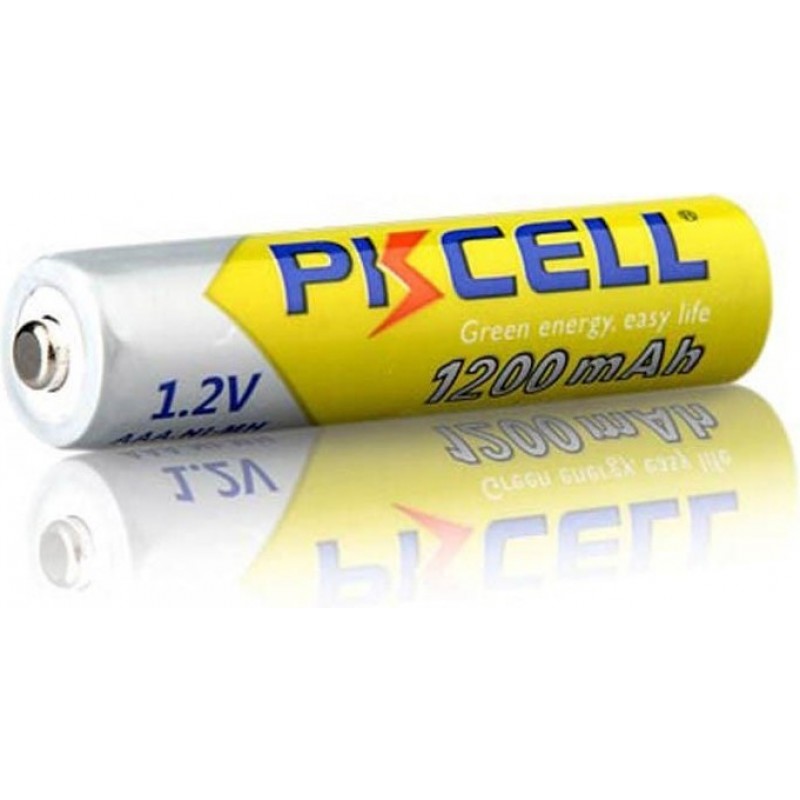 9,95 € Free Shipping | 4 units box Batteries PKCell PK2036 AAA (LR03) 1.2V Rechargeable battery. Delivered in Blister × 4 units