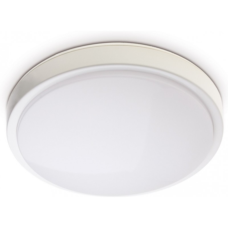 52,95 € Free Shipping | Indoor ceiling light 27W 4000K Neutral light. Ø 35 cm. Wall light Kitchen, bathroom and stairs. White Color