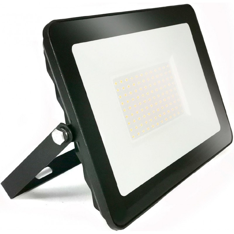 18,95 € Kostenloser Versand | Hochwasser und Scheinwerfer 100W 6000K Kaltes Licht. 30×22 cm. EPISTAR LED-SMD-IPAD-Chip. Hohe Helligkeit. Extra flach Aluminiumguss und gehärtetes glas. Schwarz Farbe