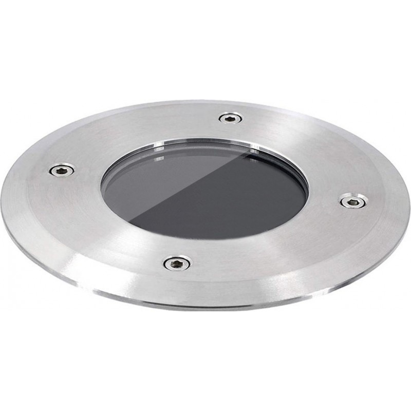 8,95 € Free Shipping | Luminous beacon Ø 11 cm. Recessed floor spotlight 304 stainless steel. Stainless steel Color