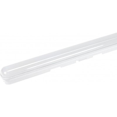 LED-Röhre 50W LED 4000K Neutrales Licht. 120×6 cm. Wasserdichtes und wasserdichtes Gehäuse mit integrierten LEDs Polycarbonat. Weiß Farbe