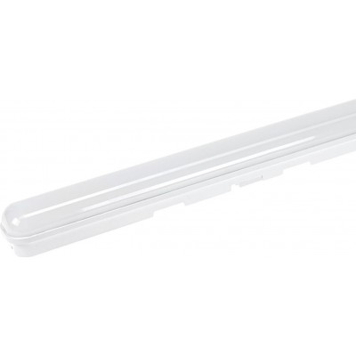 24,95 € Free Shipping | LED tube 50W LED 4000K Neutral light. 120×6 cm. Waterproof and watertight housing with integrated LEDs Warehouse, garage and public space. Polycarbonate. White Color