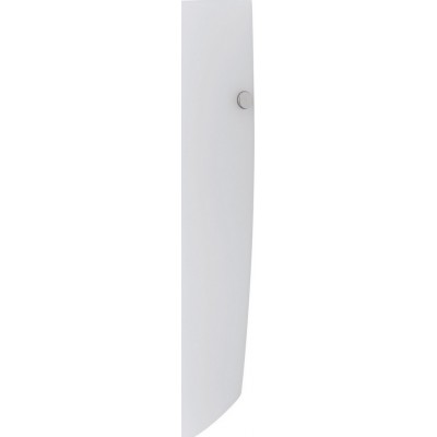Настенный светильник для дома Eglo Nemo 60W Удлиненный Форма 32×15 cm. Кухня и ванная комната. Сложный Стиль. Стали, Стекло и Опаловое стекло. Белый, никель и матовый никель Цвет