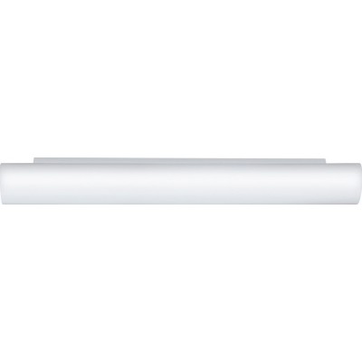 Настенный светильник для дома Eglo Zola 120W Удлиненный Форма 57×8 cm. Кухня и ванная комната. Современный Стиль. Стали, Стекло и Опаловое стекло. Белый Цвет