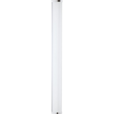 159,95 € Envoi gratuit | Éclairage de meubles Eglo Gita 2 24.3W 4000K Lumière neutre. 90×8 cm. Métal et plastique. Couleur blanc, chromé et argent