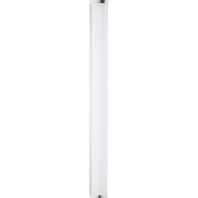 家具の照明 Eglo Gita 2 24.3W 4000K ニュートラルライト. 細長い 形状 90×8 cm. キッチン そして バスルーム. 金属 そして プラスチック. 白い, メッキクローム そして 銀 カラー