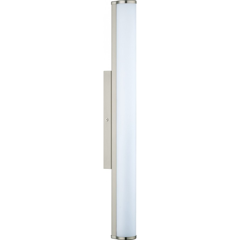 127,95 € Envoi gratuit | Éclairage de meubles Eglo Calnova 16W 4000K Lumière neutre. 60×5 cm. Acier, verre et verre satiné. Couleur blanc, nickel et nickel mat