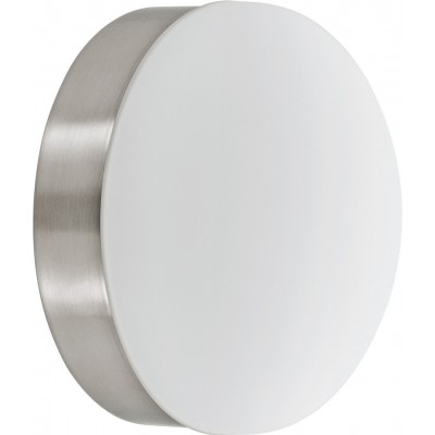室内顶灯 Eglo Cupella 6W 3000K 暖光. 圆形的 形状 Ø 13 cm. 厨房 和 浴室. 现代的 风格. 钢, 玻璃 和 缎面玻璃. 白色的, 镍 和 亚光镍 颜色