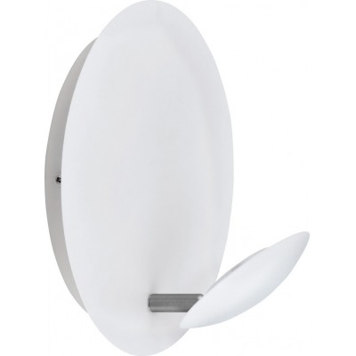 Indoor wall light Eglo Certino 4.5W 3000K Warm light. Ø 24 cm. Steel. White, nickel and matt nickel Color