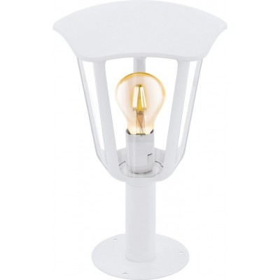 Светящийся маяк Eglo Monreale 60W Коническая Форма Ø 23 cm. Розетка лампы Терраса, сад и бассейн. Ретро, винтаж и дизайн Стиль. Алюминий и Пластик. Белый Цвет