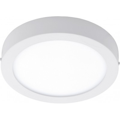 85,95 € Kostenloser Versand | Außenlampe Eglo Argolis C 16.5W 2700K Sehr warmes Licht. Ø 22 cm. Wand- und Deckenleuchte Aluminium und plastik. Weiß Farbe