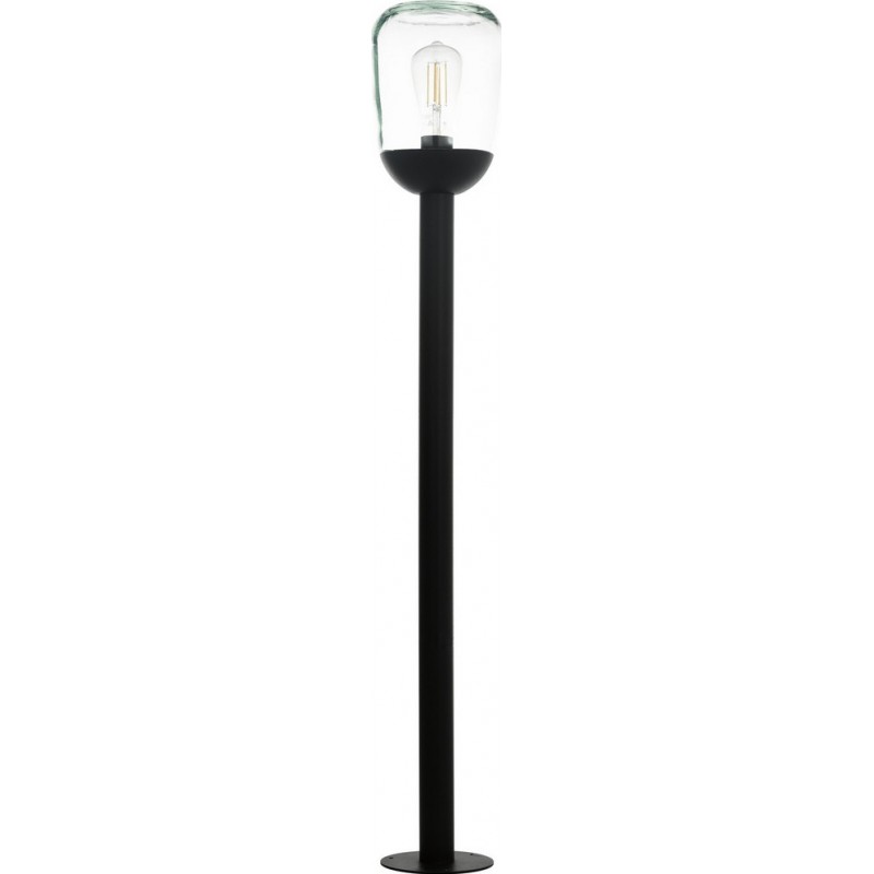 87,95 € Envoi gratuit | Balise lumineuse Eglo Donatori 60W Façonner Cylindrique Ø 15 cm. Terrasse, jardin et piscine. Style moderne et conception. Aluminium et Verre. Couleur noir