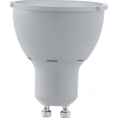 Ampoule LED Eglo LM LED GU10 5W GU10 LED 4000K Lumière neutre. Façonner Conique Ø 5 cm. Plastique