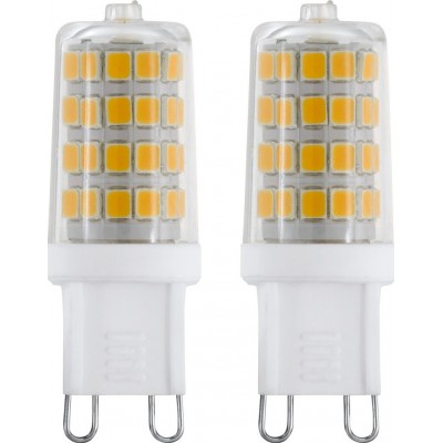 Ampoule LED Eglo LM LED G9 3W G9 LED 4000K Lumière neutre. Façonner Cylindrique Ø 1 cm. Plastique