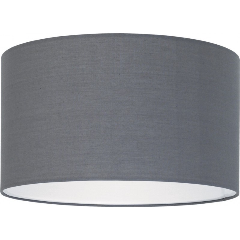 Schermo della lampada Eglo Nadina 1 Forma Cilindrica Ø 38 cm. Stile moderno e design. Tessile. Colore grigio