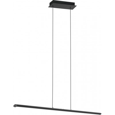 239,95 € Free Shipping | Hanging lamp Eglo Pellaro 30W 2700K Very warm light. Extended Shape 110×110 cm. Living room, kitchen and dining room. Modern and design Style. Steel, aluminum and plastic. White, black and matt black Color