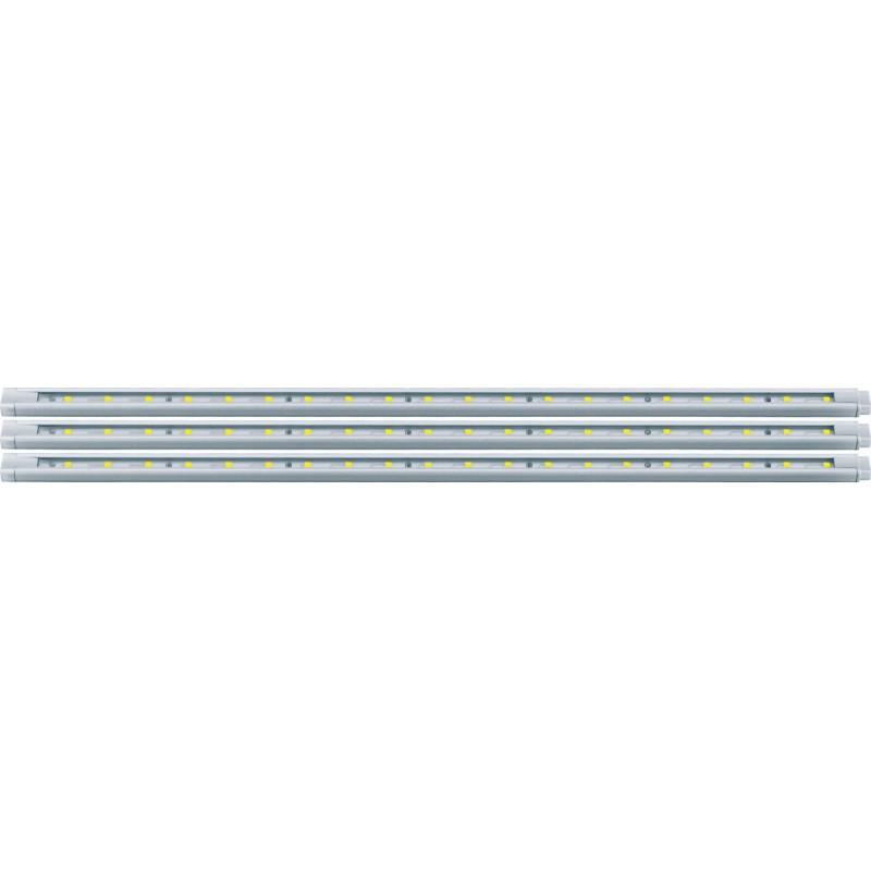 39,95 € Free Shipping | LED strip and hose Eglo LED Stripes Deco 4.8W LED 4000K Neutral light. 117 cm. Luminous band. Glow stick Plastic. White Color