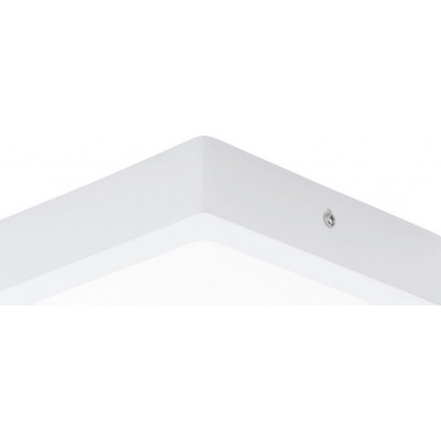 LED panel Eglo Fueva 1 11W LED 3000K Warm light. Square Shape 17×17 cm. Modern Style. Metal casting and plastic. White Color