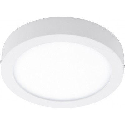 Plafón de interior Eglo Fueva C 15.5W 2700K Luz muy cálida. Forma Redonda Ø 22 cm. Cocina y baño. Estilo moderno. Metal y Plástico. Color blanco
